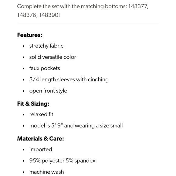 NWOT Maurices Ever Go Blazer - Picture 8 of 8